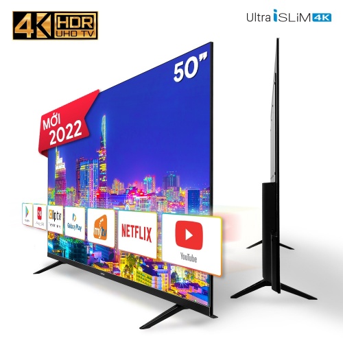 SMART TV Ultra iSLIM 4K 50” – 50U72 - Asanzo