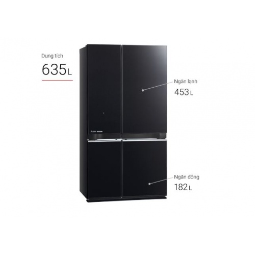 Tủ lạnh Mitsubishi Electric 4 cửa 635 lít MR-L78EN GBK V - MR-L78EN GSL V