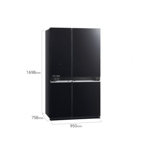 Tủ lạnh Mitsubishi Electric 4 cửa 580 lít MR-L72EN GBK-V - MR-L72EN GSL-V