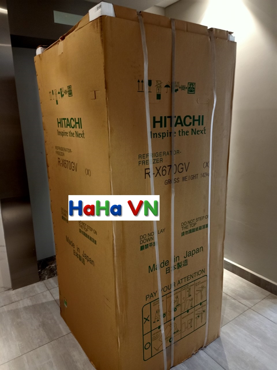 Tủ lạnh Hitachi R-X670GV (X) Inverter 722 lít