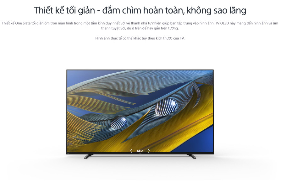 Tivi Sony XR-55A80J OLED 4k 55 inch Android
