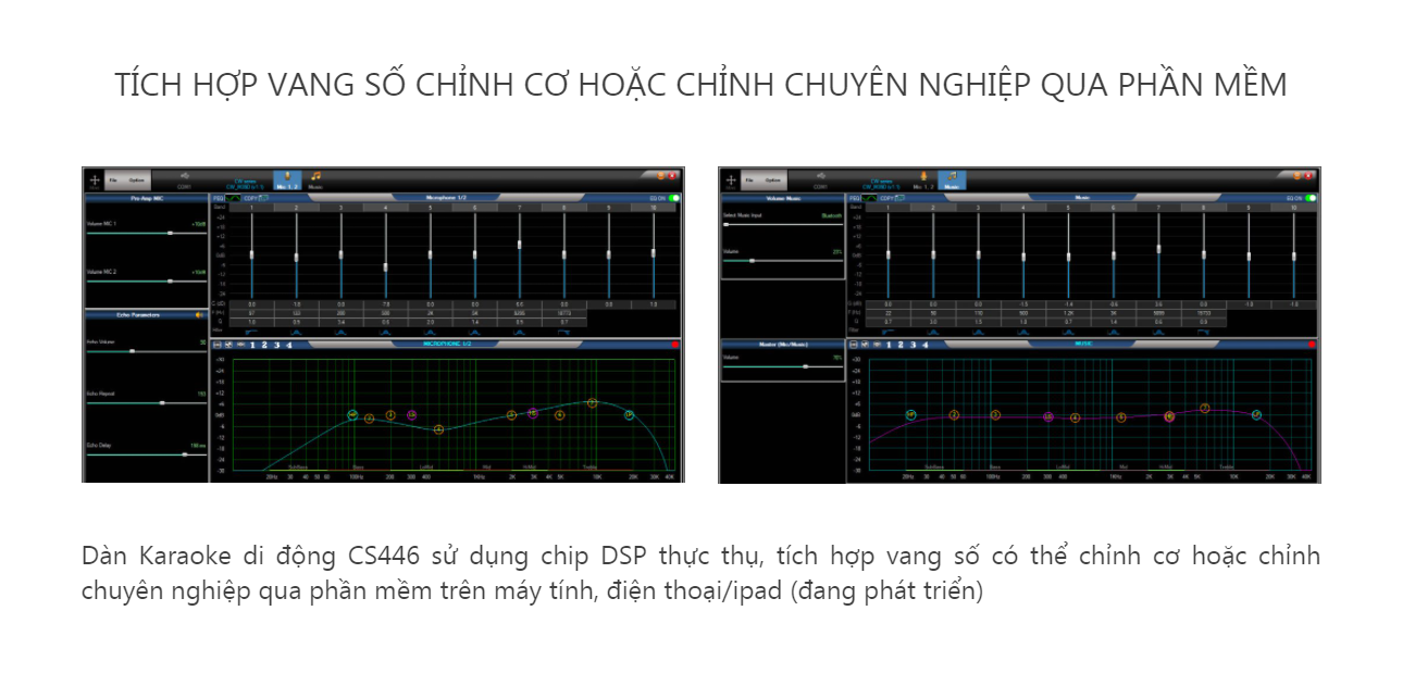Dàn Âm Thanh Di Động ACNOS CS446