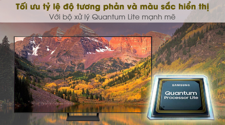 Smart Tivi Samsung QA55Q65A QLED 4K 55 inch